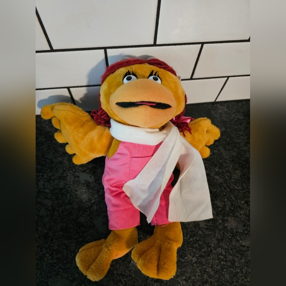 80s McDonald's Birdie The Early Bird Plush Toy W/ Scarf & Goggles 12" Vtg 1984 - Picture 7 of 9